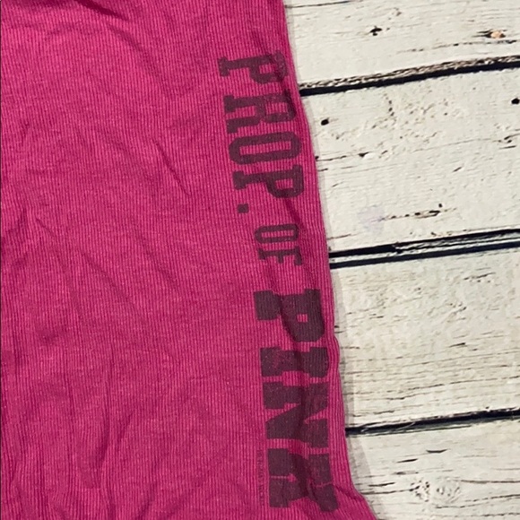 🌵3/$20• Victoria’s Secret Pink Boyfriend Tank Top - Picture 4 of 4